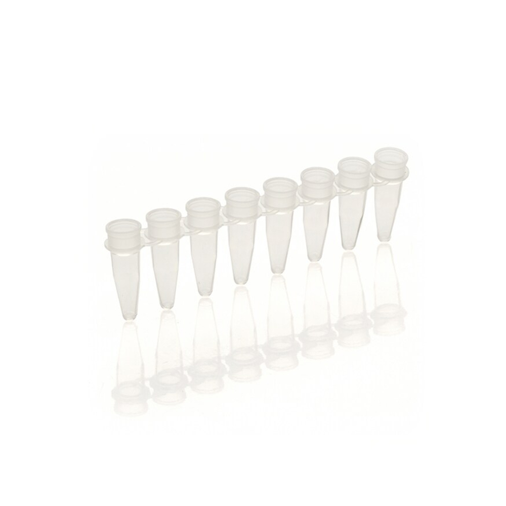 Strips of 8 Tubes & Flat Caps (250)
