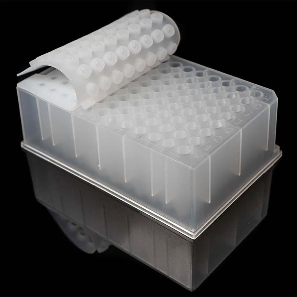 SafeStore Silicone Sealing Mat for 96 Round Well 1.0ml plates, piercable - 50 mats