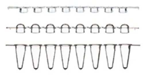[SK-TP455] ABgene Strips of 8 Low Profile Tubes & Ultra Clear Cap Strips (250)