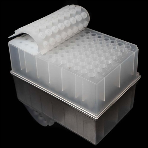 [SK-TP479] SafeStore Silicone Sealing Mat for 96 Round Well 1.0ml plates, piercable - 50 mats