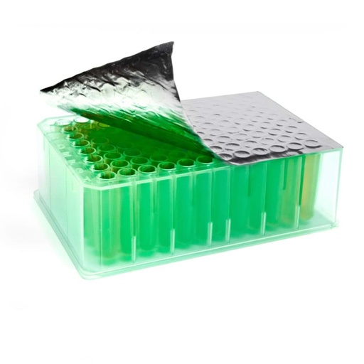 [SK-TP492] AmpliStar Ultrastrong Adhesive PCR Foil Seal for flat deck plates - 100 sheets